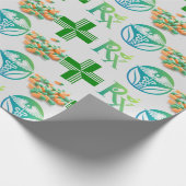 Cadeau Papier d'emballage de style pharmacie (Coin)