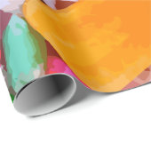 Cadeau Papier d'emballage de sucrerie (Coin rond)