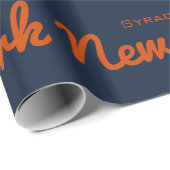 Cadeau Papier d'emballage de Syracuse, New York (Coin rond)