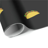 Cadeau Papier d'emballage de taco (Coin rond)
