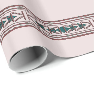 Cadeau Papier d'emballage de tapisserie de sud-ouest