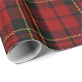 Cadeau Papier d'emballage de tartan de Brodie (Coin rond)