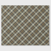 Cadeau Papier d'emballage de tartan de brûlures (Plat)