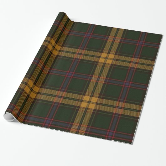 Cadeau Papier d'emballage de tartan de Frew (chasse) (Déroulé)