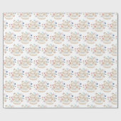 Cadeau Papier d'emballage de tasse de thé (Plat)