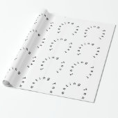 Cadeau Papier d'emballage de test (Déroulé)