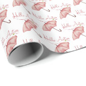 Cadeau Papier d'emballage de Thanksgiving pour la chute d (Coin rond)