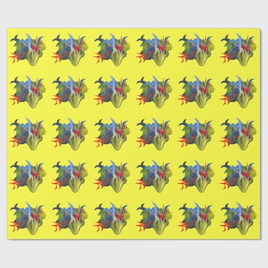 Cadeau Papier d'emballage de "Tinkerbell et de la bougie" (Plat)