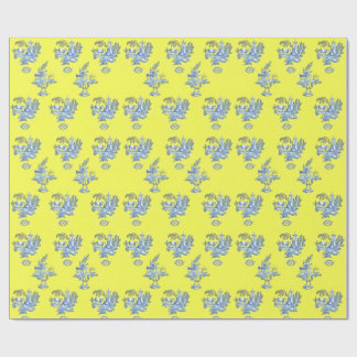 Cadeau Papier d'emballage de Toile de Jouy