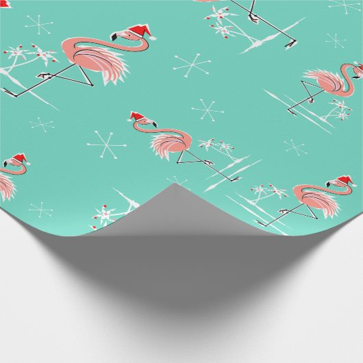 Cadeau Papier d'emballage de torsion de Flamant rose de (Coin)