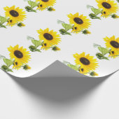 Cadeau Papier d'emballage de tournesol (Coin)