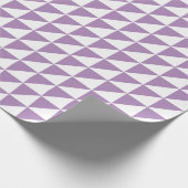 Cadeau Papier d'emballage de triangles modernes de (Coin)