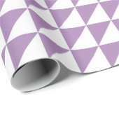 Cadeau Papier d'emballage de triangles modernes de (Coin rond)