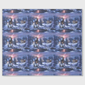 Cadeau Papier d'emballage de vacances (Plat)