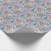 Cadeau Papier d'emballage de vacances (Coin)