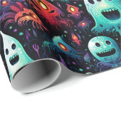 Cadeau Papier d'emballage de vacances (Coin rond)