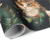 Cadeau Papier d'emballage de vacances (Coin rond)