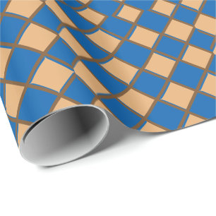 Cadeau Papier d'emballage de vacances Arlequin