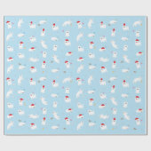 Cadeau Papier d'emballage de vacances : Édition de taro (Plat)