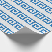 Cadeau Papier d'emballage de vague grecque classique (Coin)