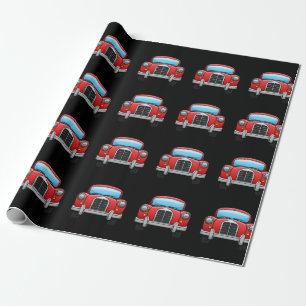 Cadeau Papier d'emballage de voiture classique