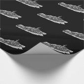 Cadeau Papier d'emballage de Washington de cuirassé (Coin)