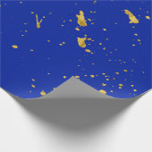 Cadeau Papier d'emballage d'éclaboussure d'encre d'effet (Coin)