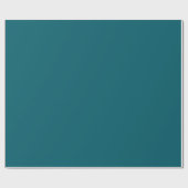 Cadeau Papier d'emballage Deep Petrol (Plat)