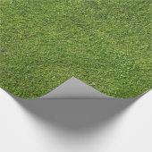 Cadeau Papier d'emballage d'effet sans couture d'herbe (Coin)