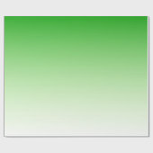 Cadeau Papier d'emballage dégradant vert foncé à vert cla (Plat)