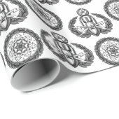 Cadeau Papier d'emballage d'EOD (Coin rond)