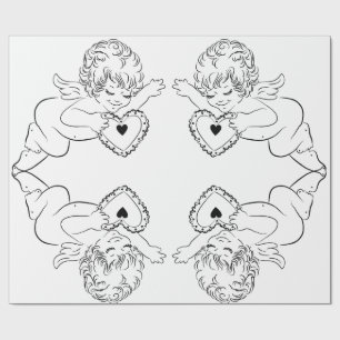Cadeau Papier d'emballage des Anges