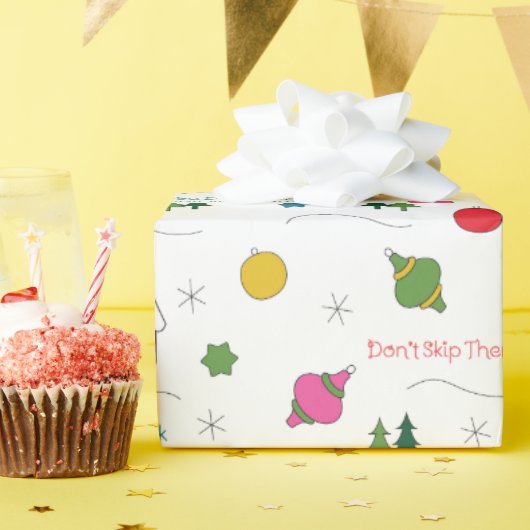 Cadeau Papier d'emballage des compétences d'adaptation de (Fête d'anniversaire)