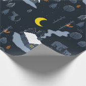 Cadeau Papier d'emballage d'hiver (Coin)