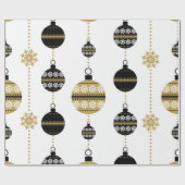 Cadeau papier d'emballage d'hiver parfait (Plat)