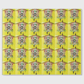 Cadeau Papier d'emballage d'horloge de coucou (Plat)