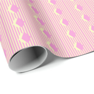 Cadeau Papier d'emballage diamant Rose Avenue