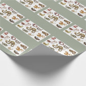 Cadeau Papier d'emballage d'identification de serpent (Coin)