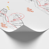 Cadeau Papier d'emballage d'île de Shrug (Coin)