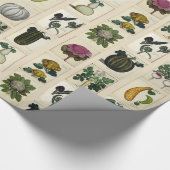 Cadeau Papier d'emballage d'impression botaniques (Coin)