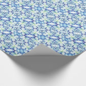 Cadeau Papier d'emballage d'impression d'iris (Coin)