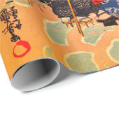 Cadeau Papier d'emballage d'IMPRESSION FAIT SUR COMMANDE (Coin rond)