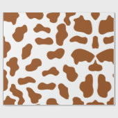 Cadeau Papier d'emballage d'impression pour vache  (Plat)