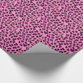 Cadeau Papier d'emballage d'impression rose de guépard (Coin)