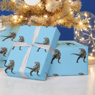 CADEAU PAPIER D'EMBALLAGE DINOSAURE