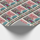 Cadeau Papier d'emballage d'inséparables (Coin)