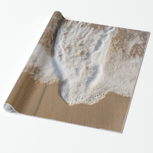 Cadeau Papier d'emballage d'océan et de plage