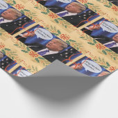 Cadeau Papier d'emballage Donald Trump (Coin)