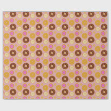 Papier d'emballage Donuts Sucrés