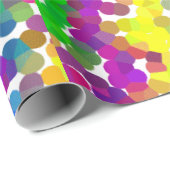 Cadeau Papier d'emballage Doodle Blob (Coin rond)